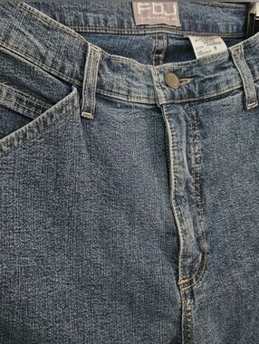 FDJ French Dressing Made in Canada Easy Fit Cropped Jeans Size 8